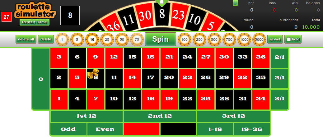 Free roulette online no download